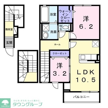 ドルチェビータ IIIの物件間取画像